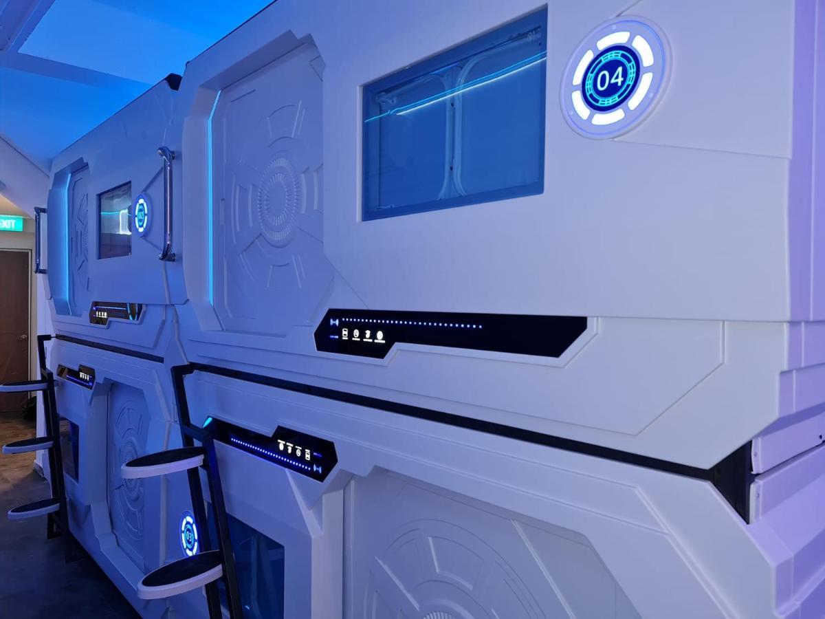 Galaxy Pods Capsule Boat Quay Kapselhotel Singapur